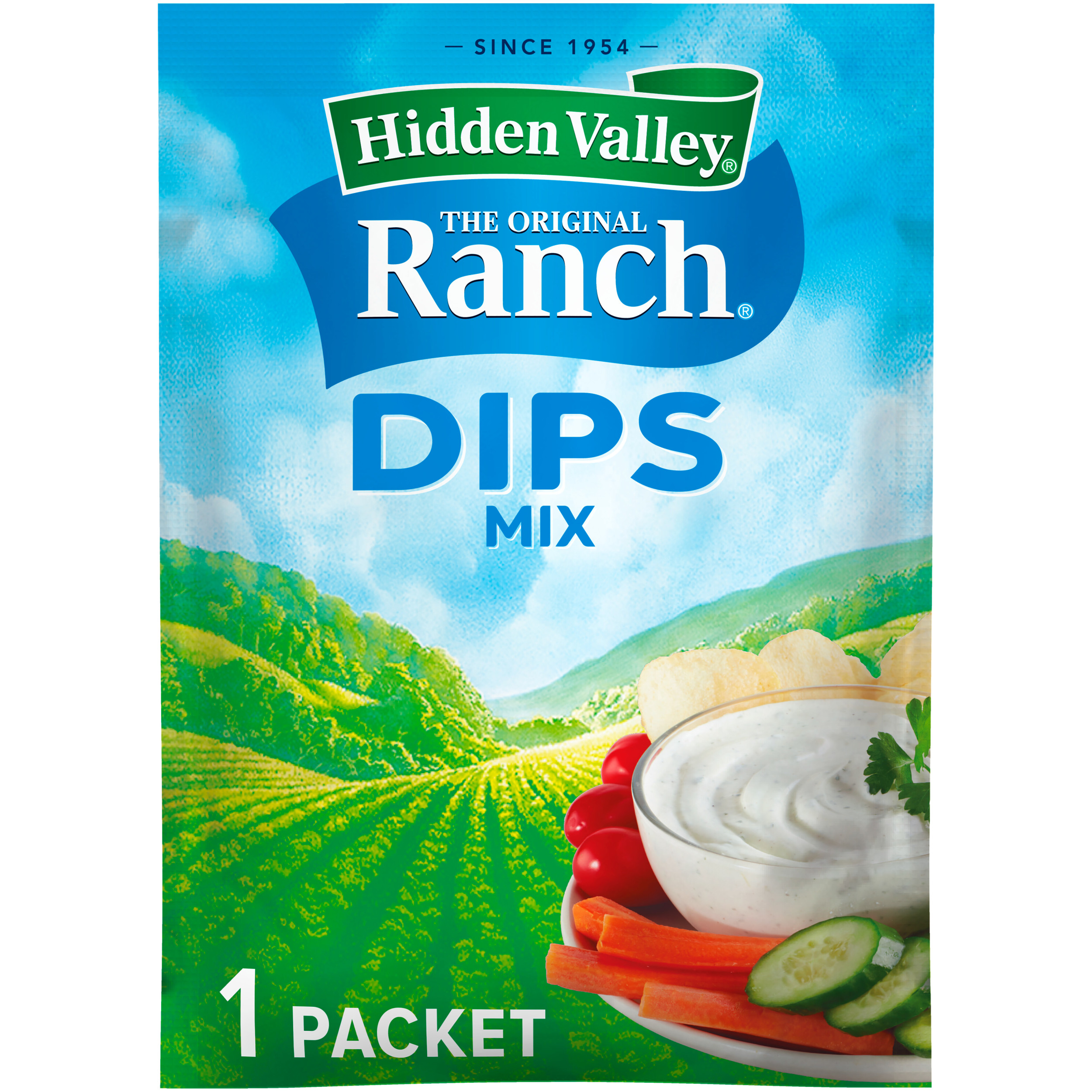 Hidden Valley The Original Ranch Thick & Creamy Dips Mix 1 Oz