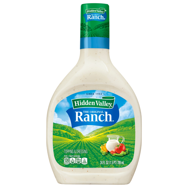 Hidden Valley Gluten Free Original Ranch Salad Dressing And Topping 24 Fl Oz