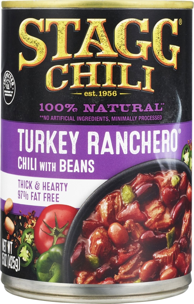 Stagg Chili With Beans, Turkey Ranchero - 15 Oz