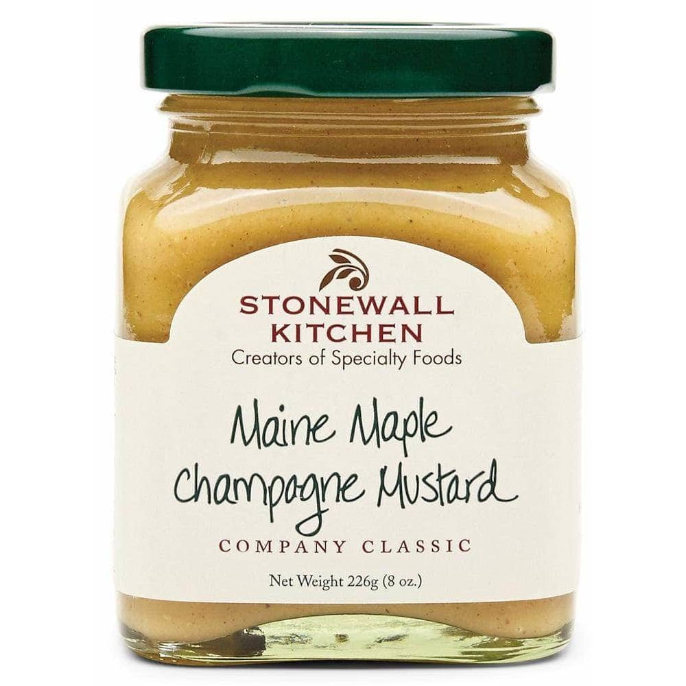 Stonewall Kitchen Mustard, Maine Maple Champagne