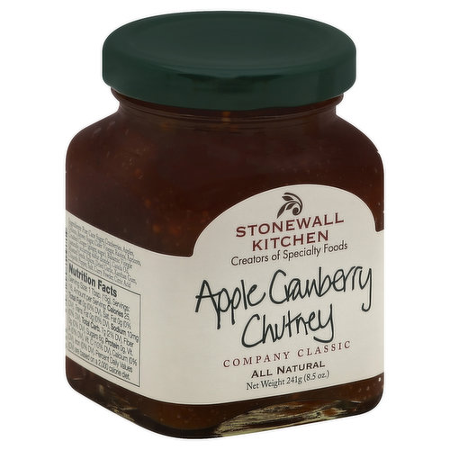 Stonewall Kitchen Apple Cranberry Chutney, 8.50 Oz