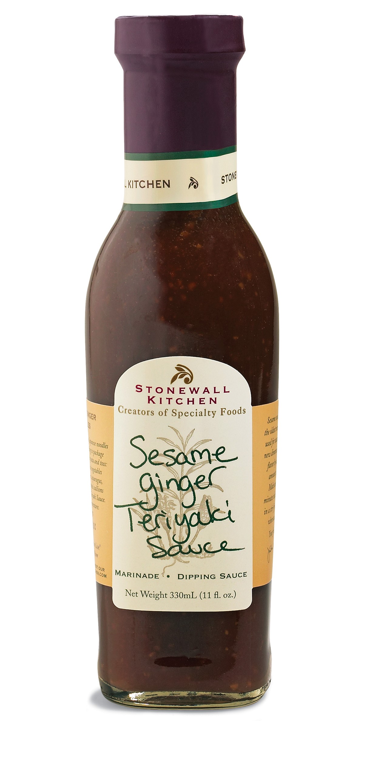 Stonewall Kitchen Sesame Ginger Teriyaki Sauce, 11 Oz