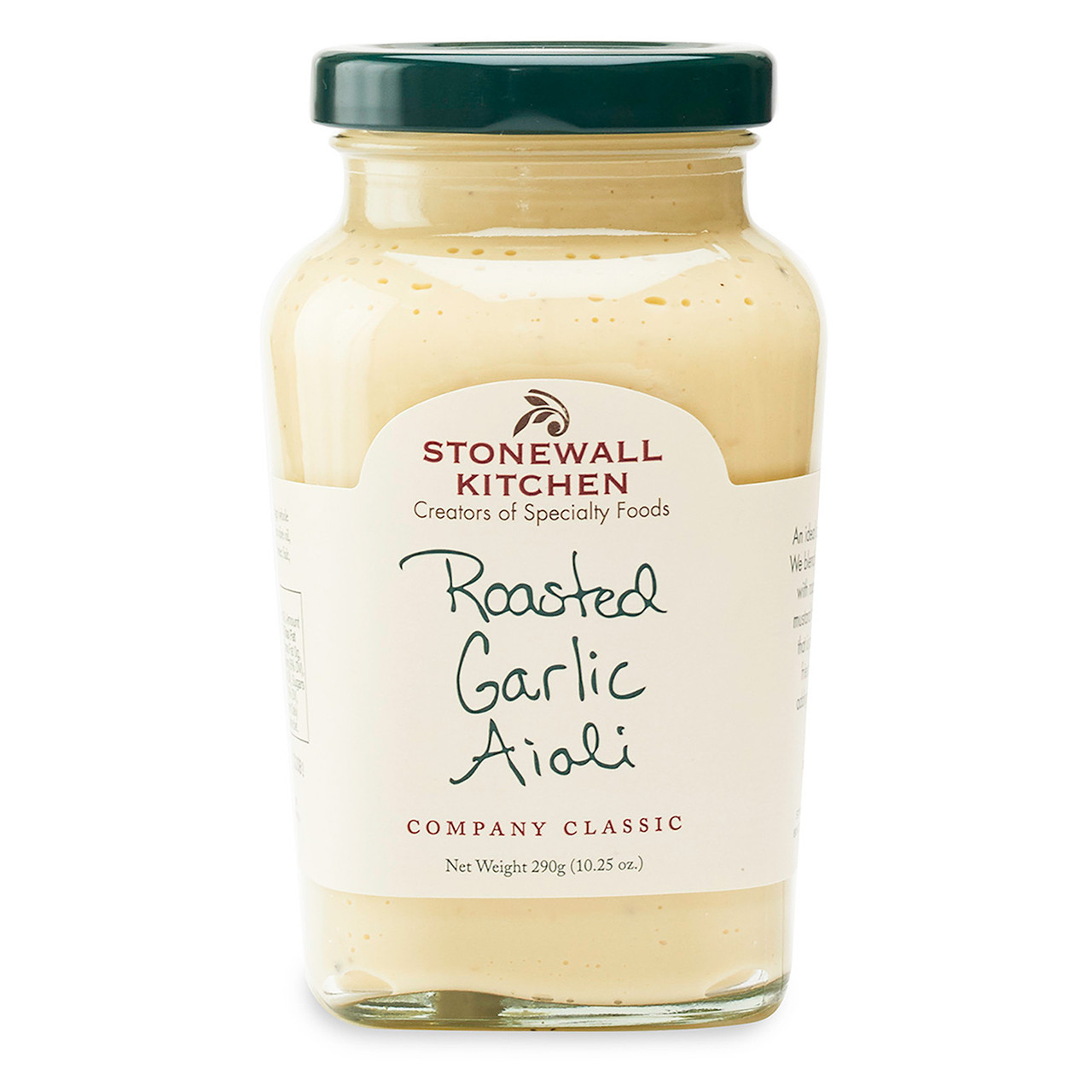 Stonewall Kitchen Aioli, Gluten Free, Roasted Garlic 10.25 Oz