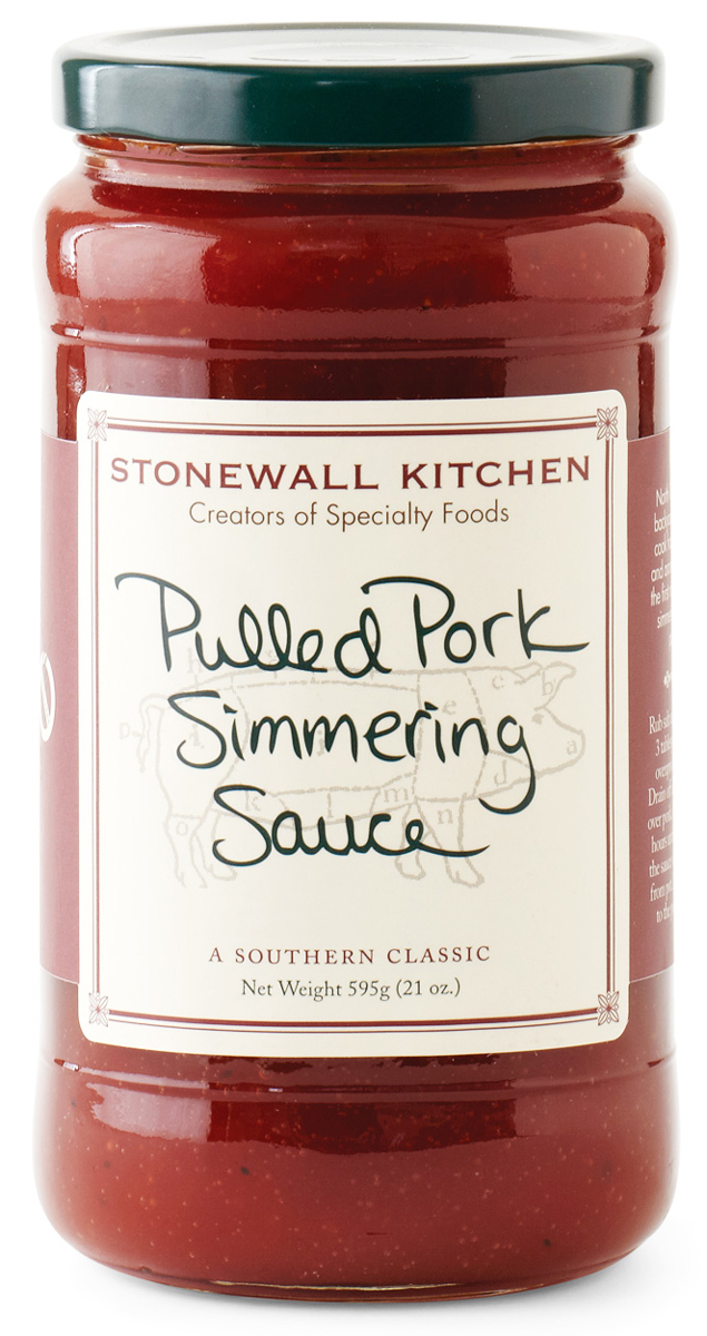 Stonewall Kitchen Pulled Pork Simmering Sauce 22 Oz
