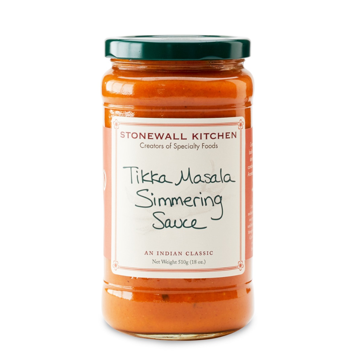 Stonewall Kitchen Tikka Masala Simmering Sauce, 18 Oz