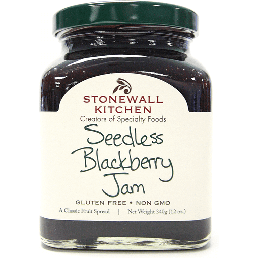 Stonewall Kitchen Seedless Blackberry Jam 12.00 Oz