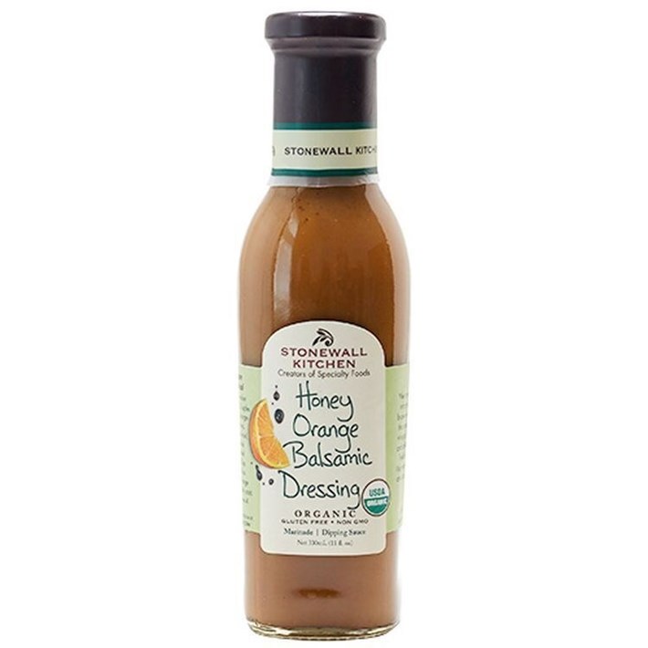 Stonewall Kitchen Balsamic Dressing, Organic, Honey Orange