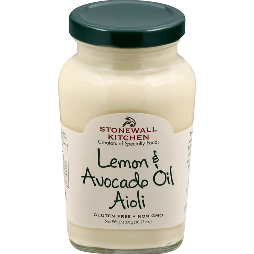 Stonewall Kitchen Lemon Avocado Oil Aioli, 291g