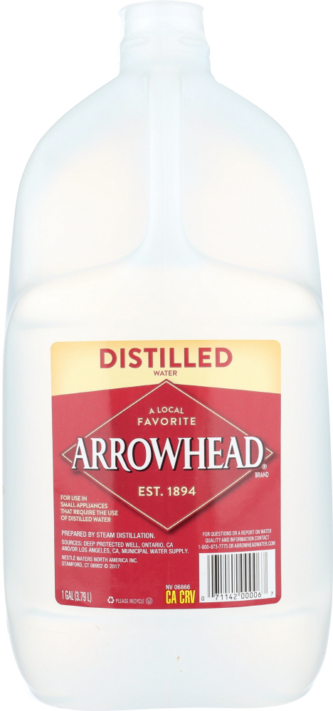 Arrowhead Mountain Spring Distilled Water, 1 Gallon