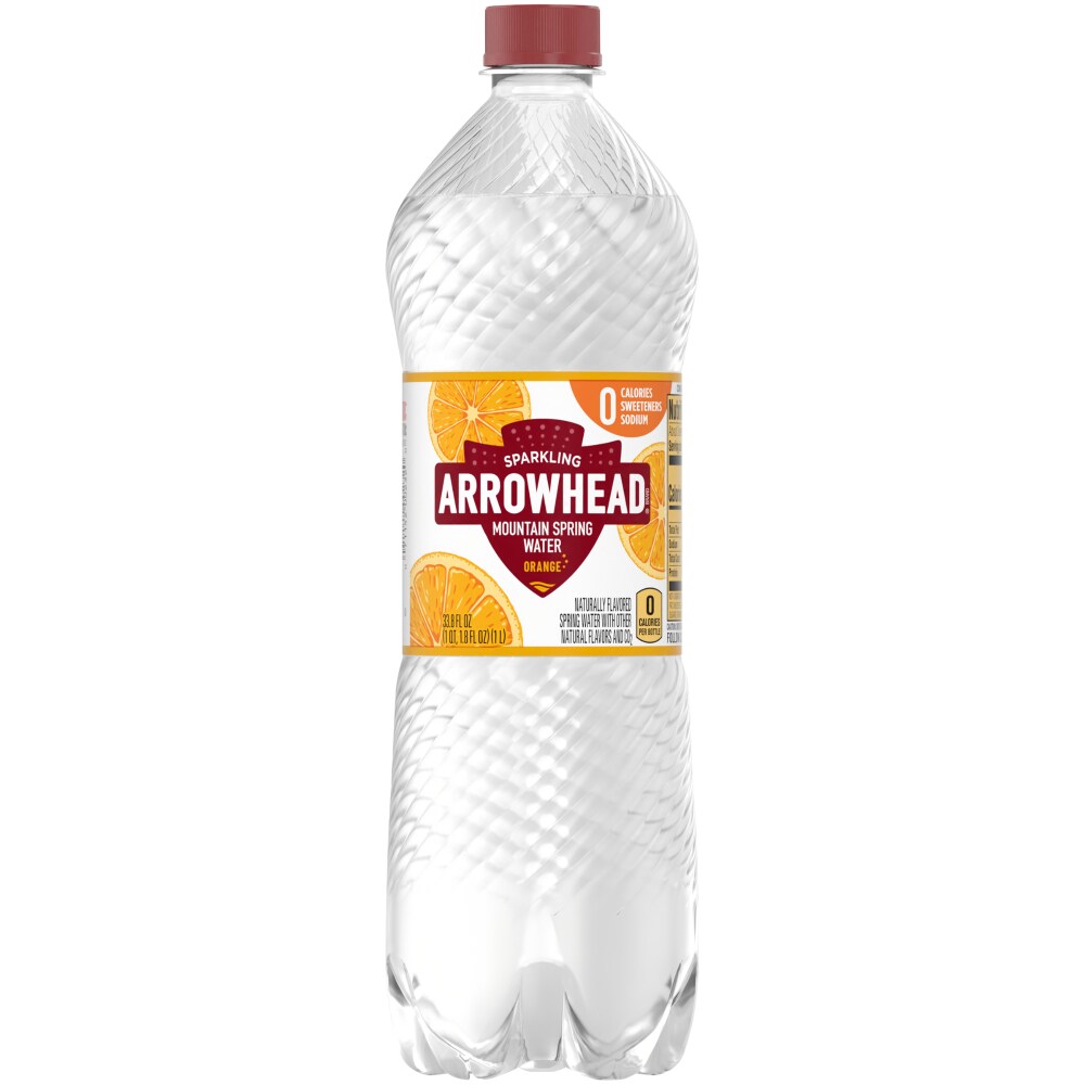 Arrowhead Mandarin Orange Sparkling Mountain Spring Water