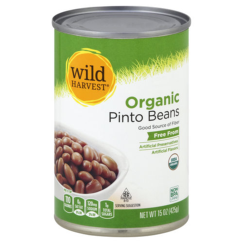 Wild Harvest Organic Pinto Beans - 15 Oz