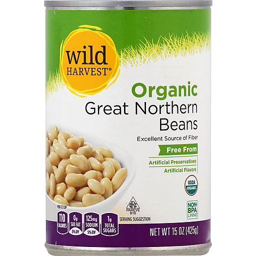 Wild Harvest Great Northern Beans, Organic