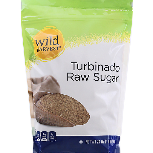 Wild Harvest Sugar, Raw, Turbinado