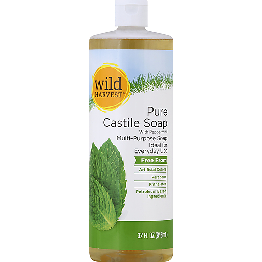 Wild Harvest Soap, Pure Castile, With Peppermint