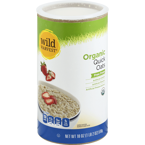 Wild Harvest Quick Oats, Organic
