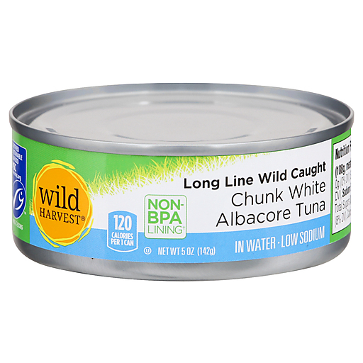 Wild Harvest Chunk White Albacore Tuna 5 Oz