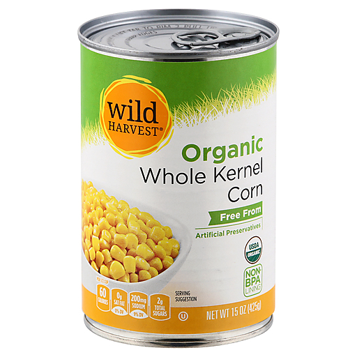 Wild Harvest Corn, Organic, Whole Kernel