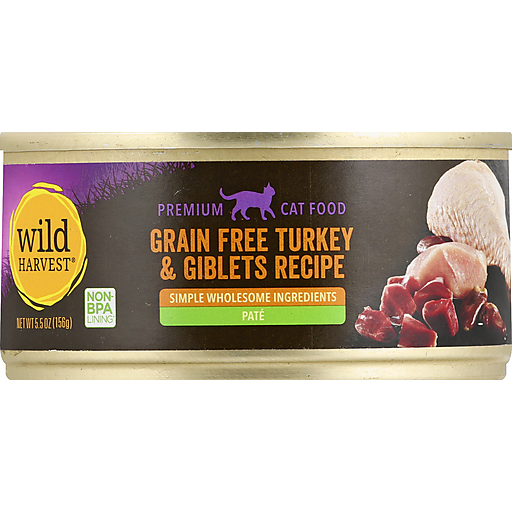 Wild Harvest Cat Food Turkey