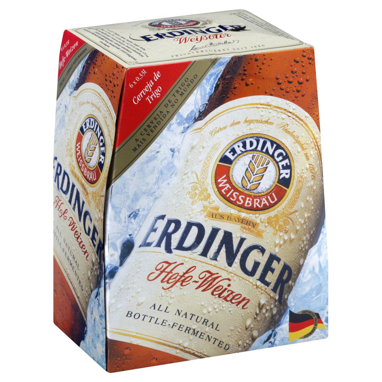 Erdinger Weissbier Beer 6-Pack (Bottle)