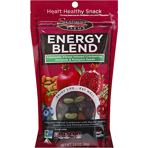 Seapoint Farms Energy Blend Edamame 3.5 Oz. Bag