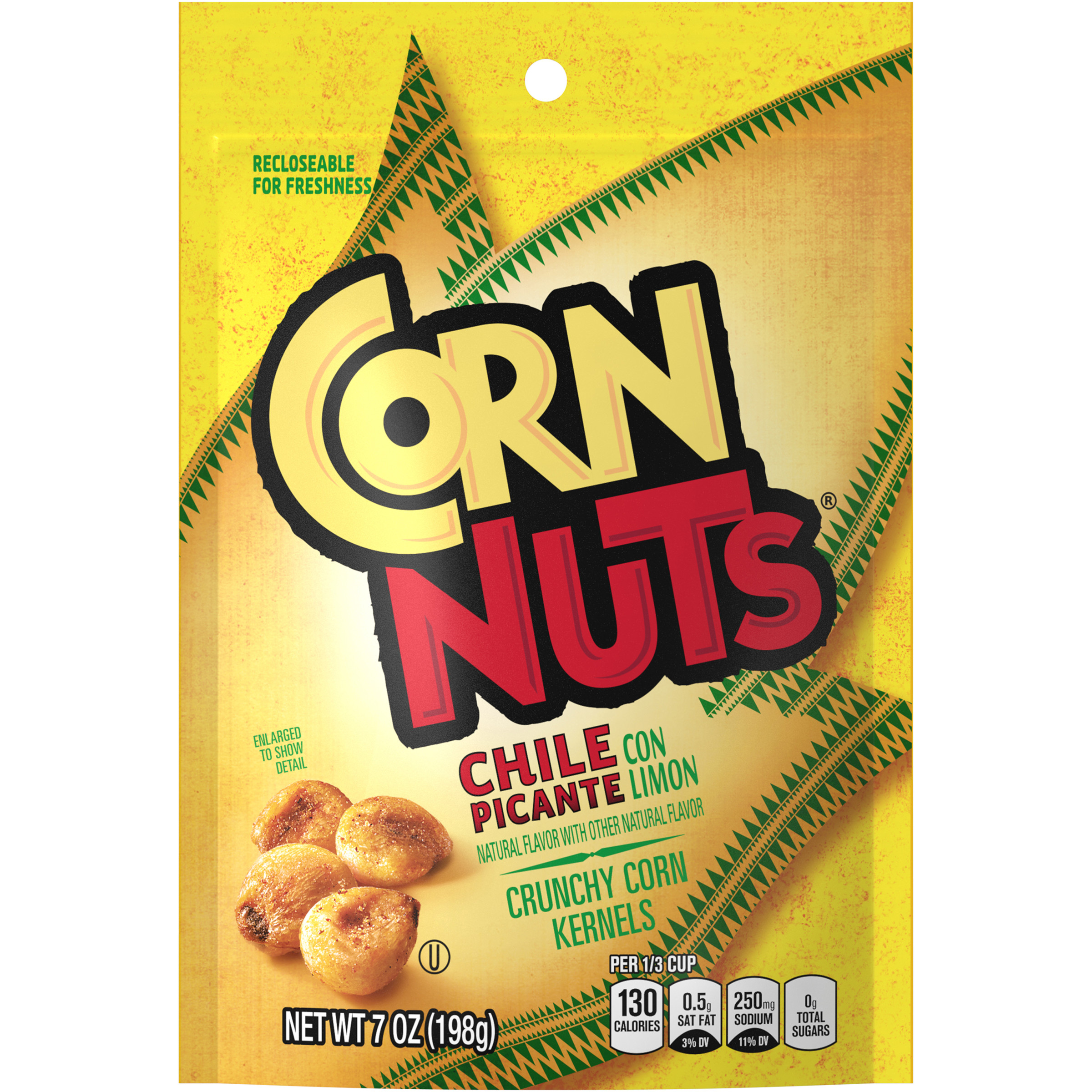 Corn Nuts Crunchy Chile Picante Con Limon Kernels 7 Oz