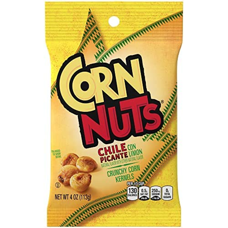 Corn Nuts Chile Picante Con Limon Crunchy Kernels, 4 Oz Bag