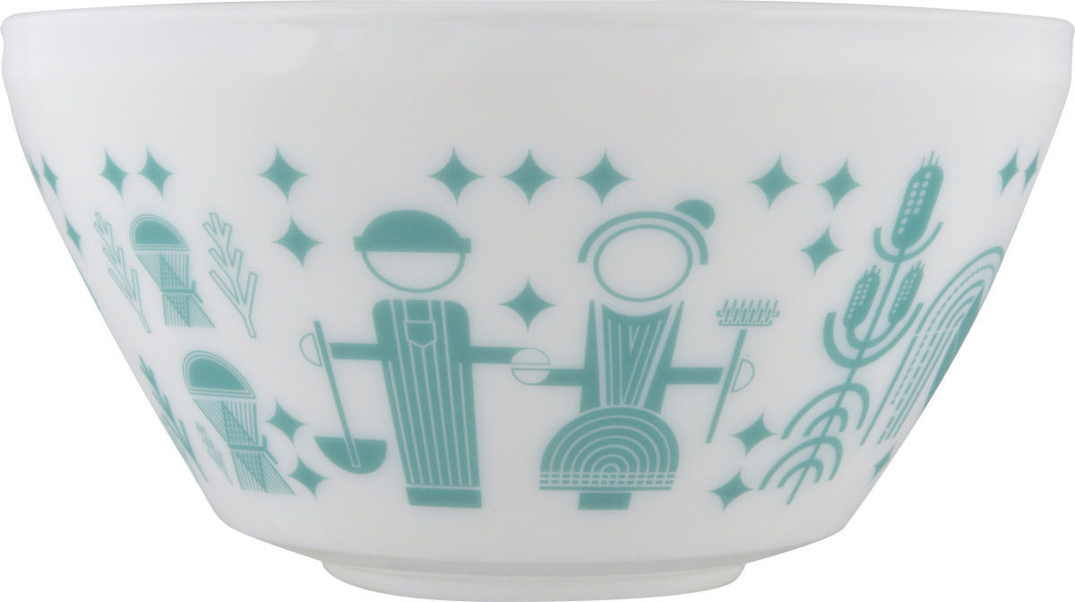 Pyrex 6 Cup Vintage Charm Rise N Shine Mixing Bowl