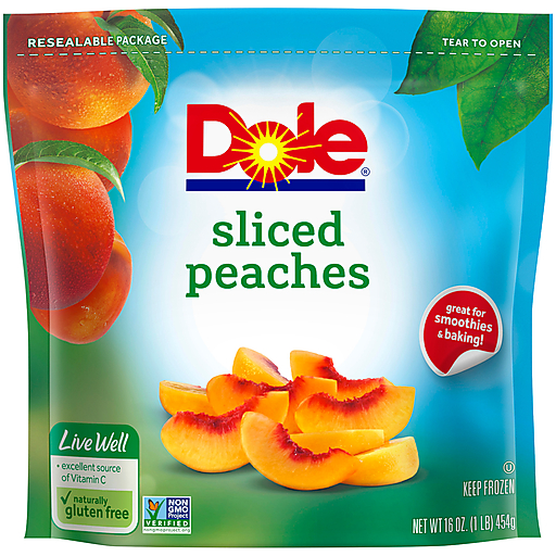 Dole Sliced Peaches 16 Oz. Bag