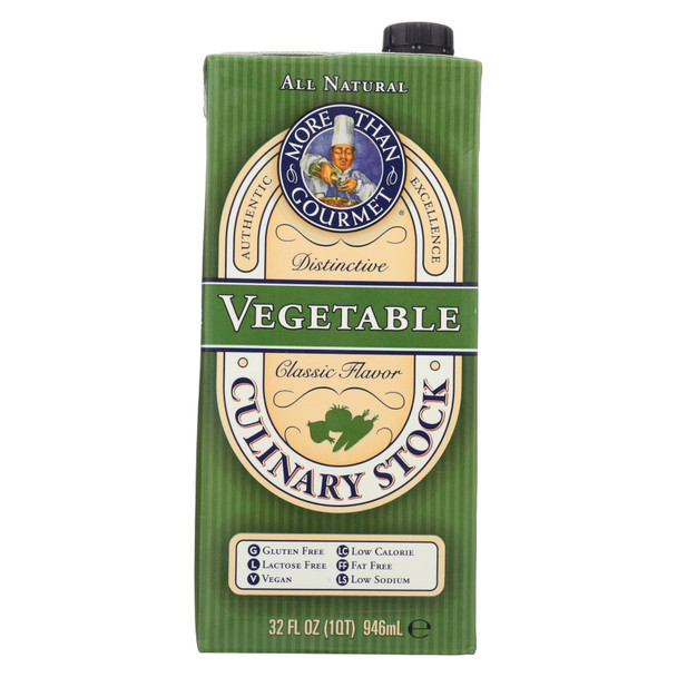 More Than Gourmet Vegetable Culinary Stock - 32 Oz