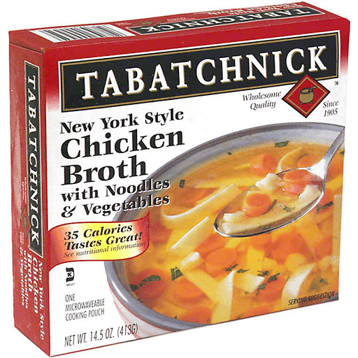 Tabatchnick New York Style Chicken Broth With Noodles & Vegetables