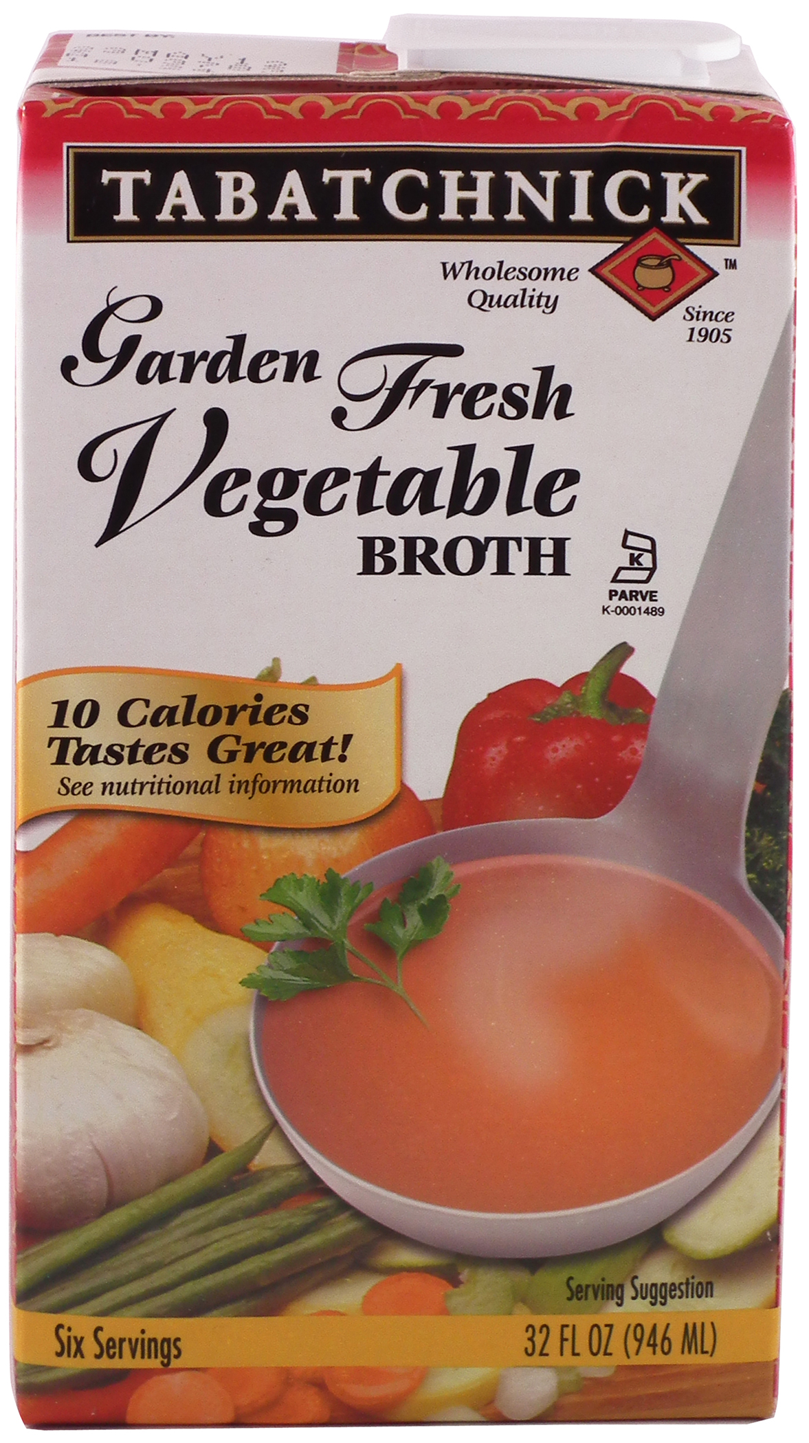 Tabatchnick Garden Fresh Vegetable Broth, 32 Oz