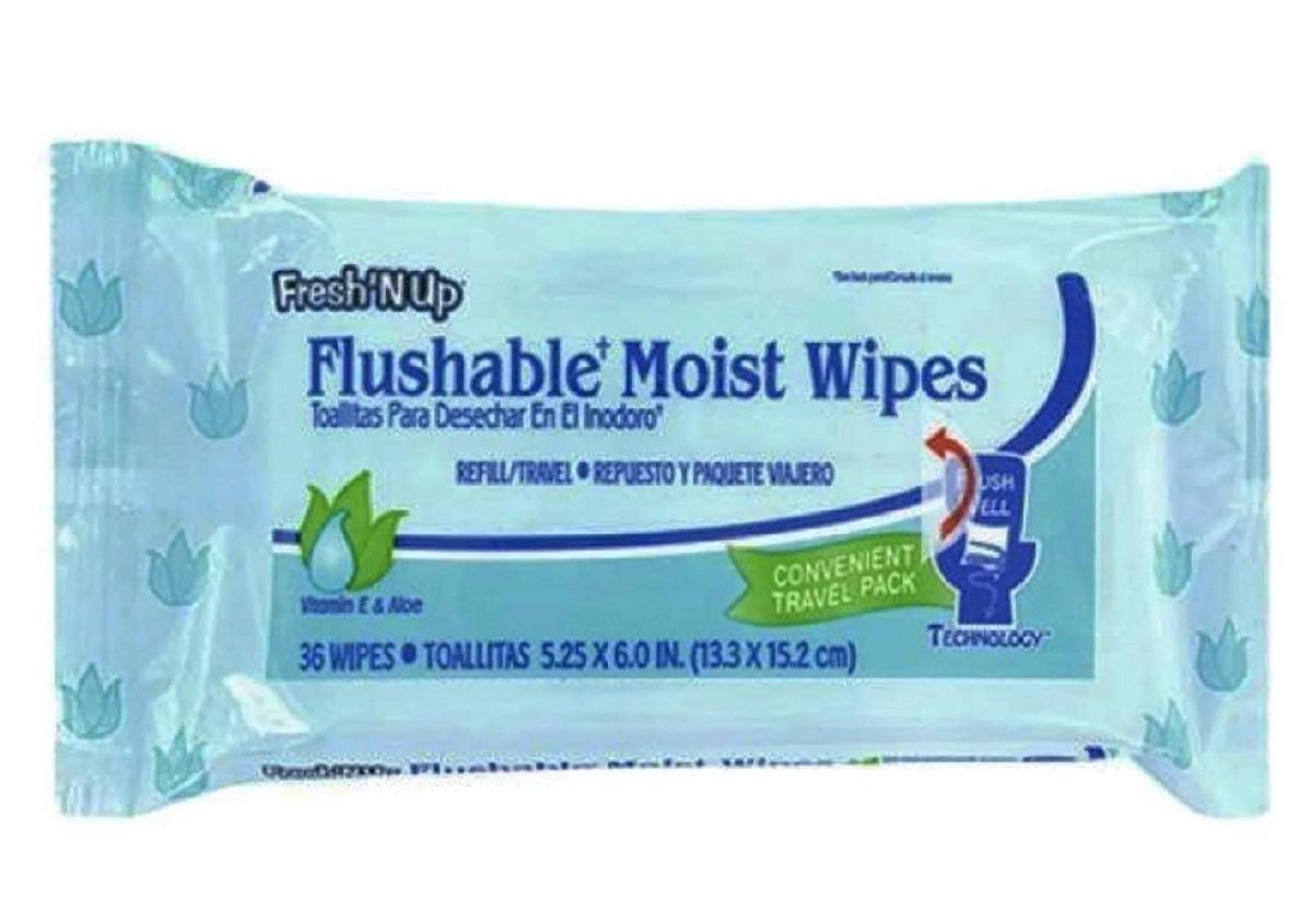 Fresh N Up Flushable Moist Wipes 36ct X