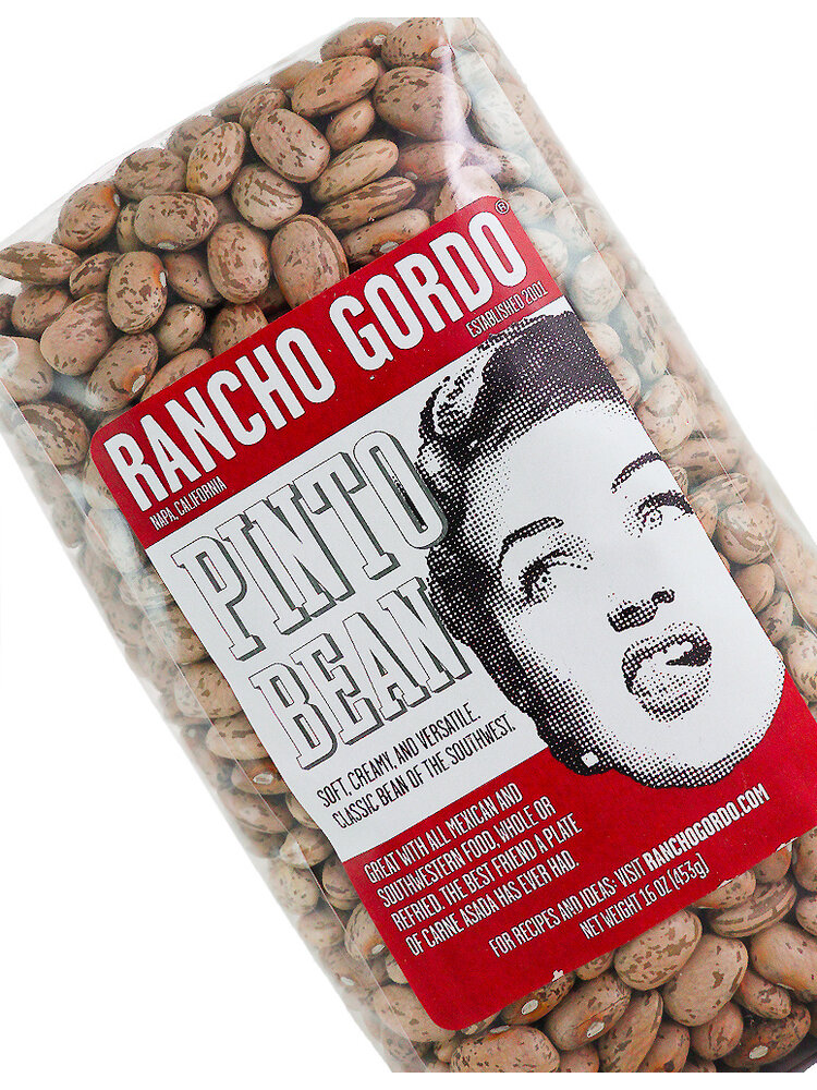 Rancho Gordo Pinto Beans, 1lb