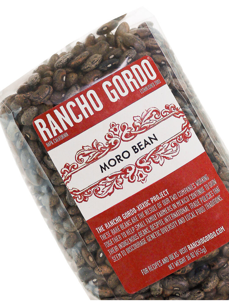 Rancho Gordo Moro Beans 16oz Bag, Napa, California