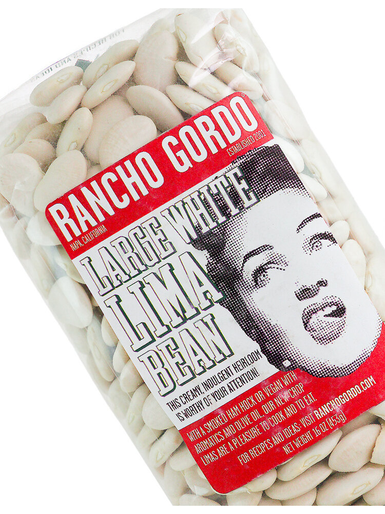 Rancho Gordo Large White Lima Beans