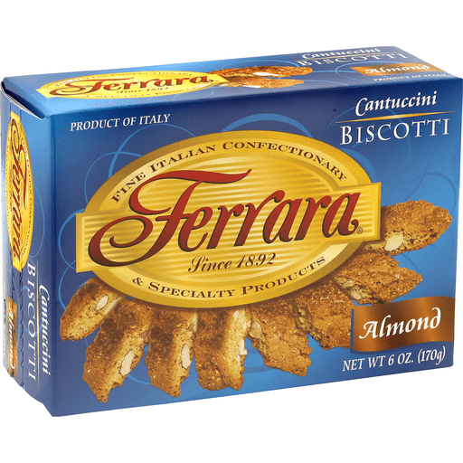 Ferrara Cantuccini Biscotti, Almond, 6 Ounce