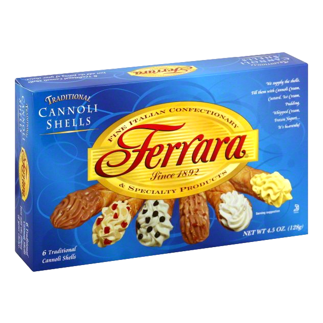 Ferrara Cannoli Shells, Traditional