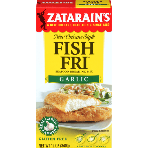Zatarain's Garlic Fish Fri, 12 Oz