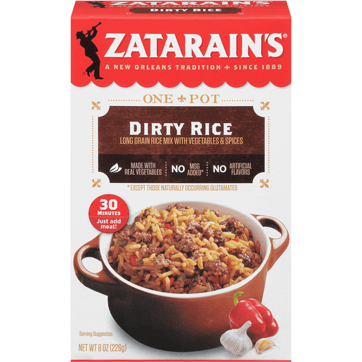 Zatarain's New Orleans Style Dirty Rice Dinner Mix 8oz Box