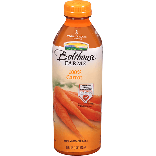 Bolthouse Farms 100% Juice, Carrot 32 Fl Oz