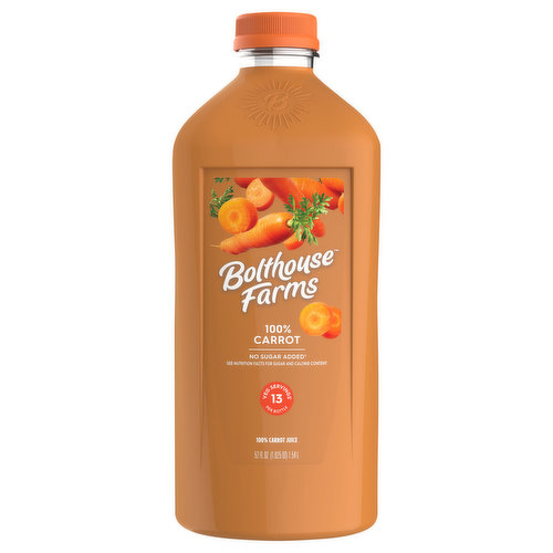 Bolthouse Farms Carrot Juice - 52 Fl Oz