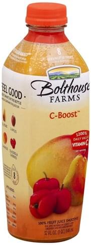 Bolthouse Farms C-Boost 100% Fruit Juice Smoothie 32 Fl Oz Bottle