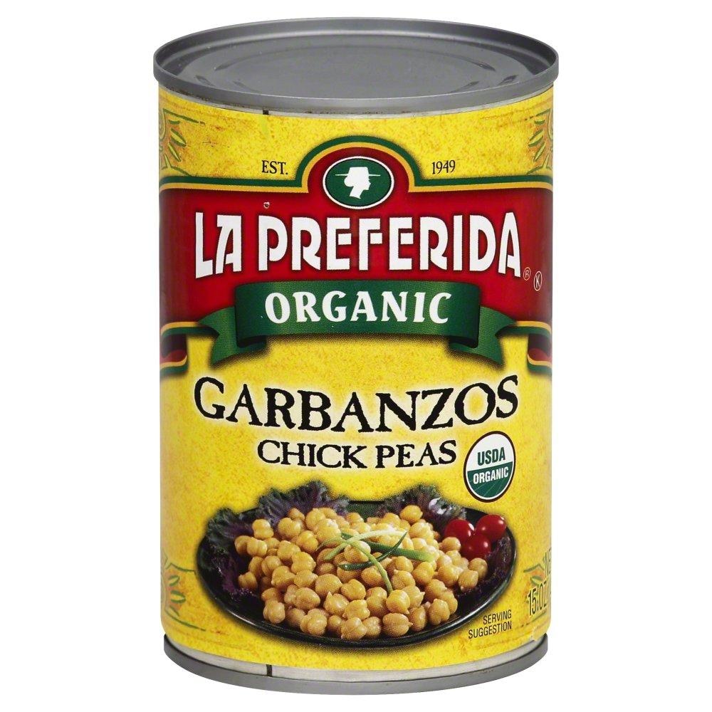 La Preferida Organic Garbanzos Chick Peas, 15 Oz