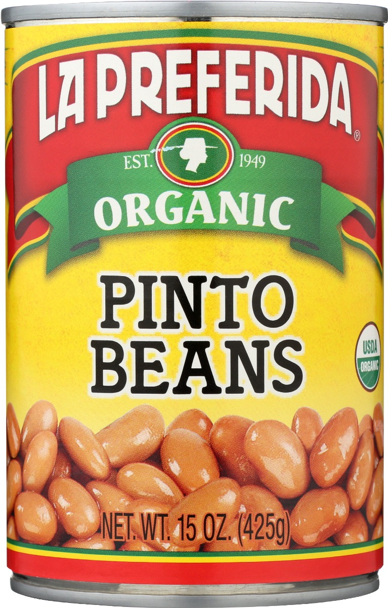 La Preferida Organic Pinto Beans, 15 Oz