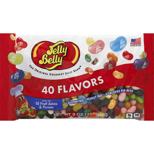 Jelly Belly Candy, 40 Flavors