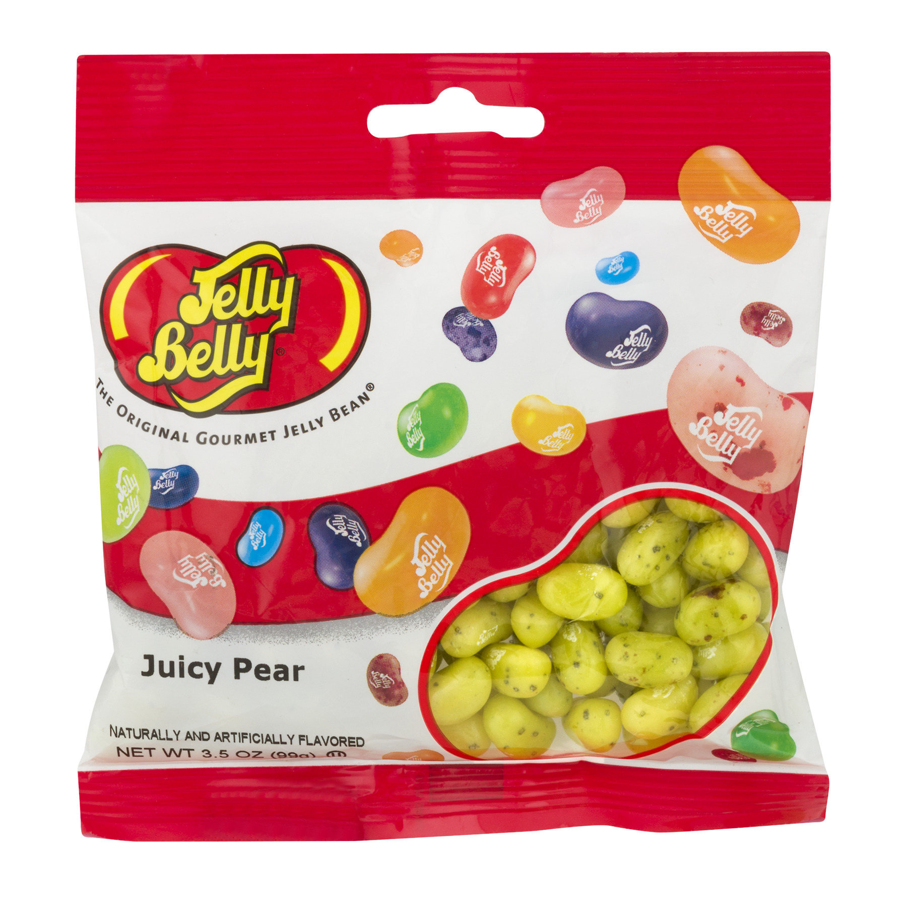 Jelly Belly Bean, Juicy Pear 3.5 Oz