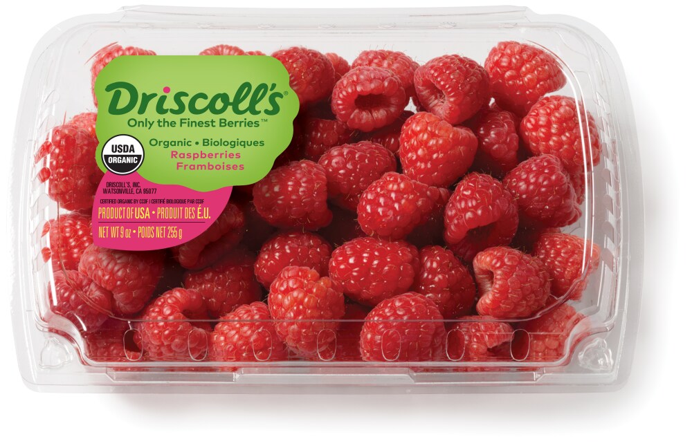 Driscoll's Raspberries, Organic