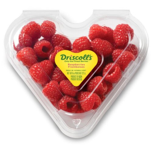 Driscoll Red Raspberries 6 Oz