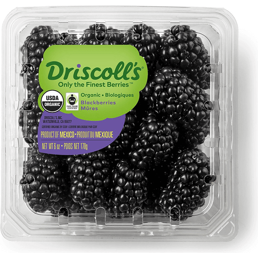 Driscoll's Produce Organic Blackberries, 6 Oz