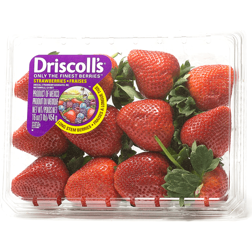 Produce Long Stem Strawberries